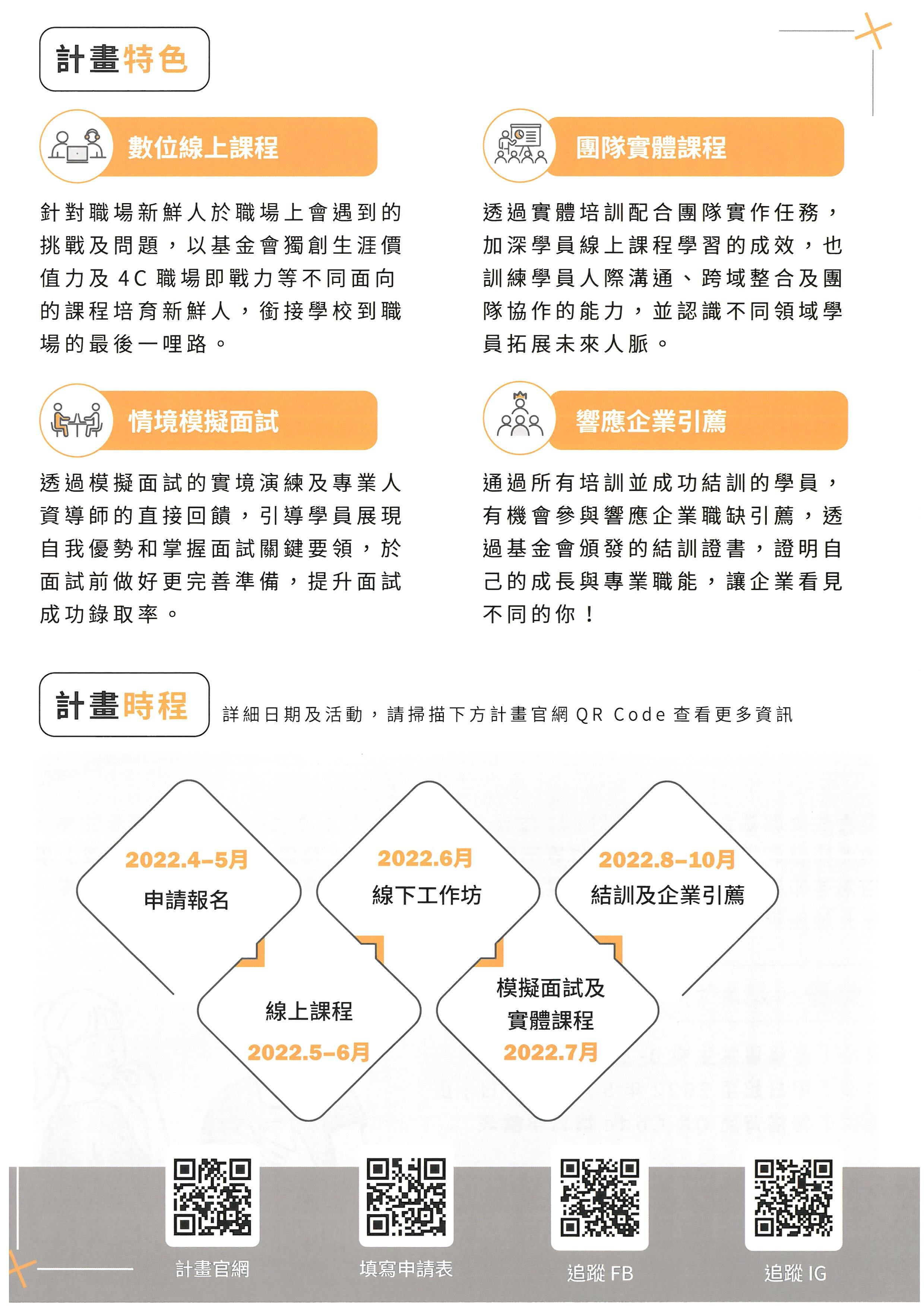 2022 TalentNXT職場即戰力人才培育計畫